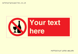 Custom prohibition no alcohol